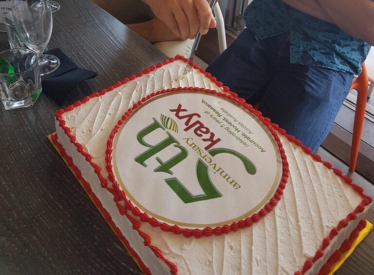 Kalyx 5 year cake